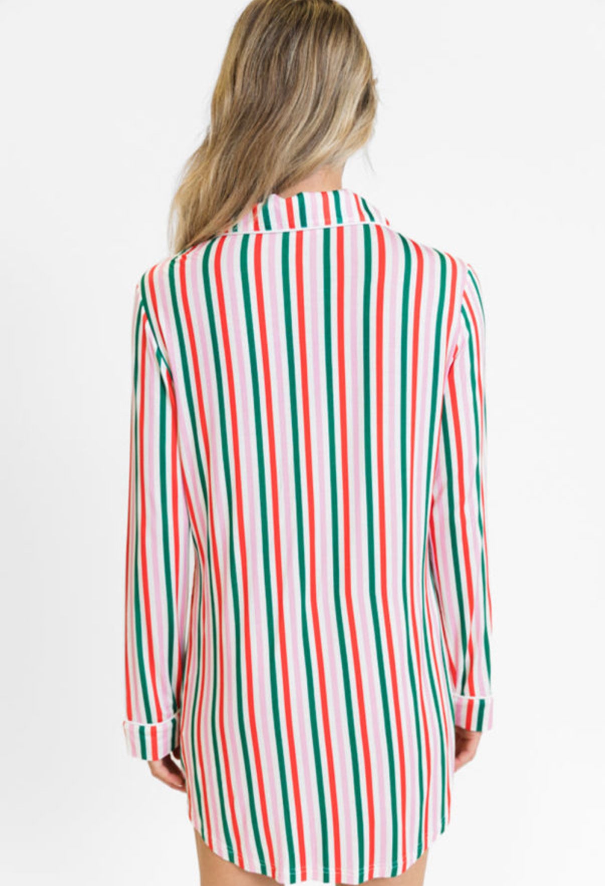 Candy Striped Gown