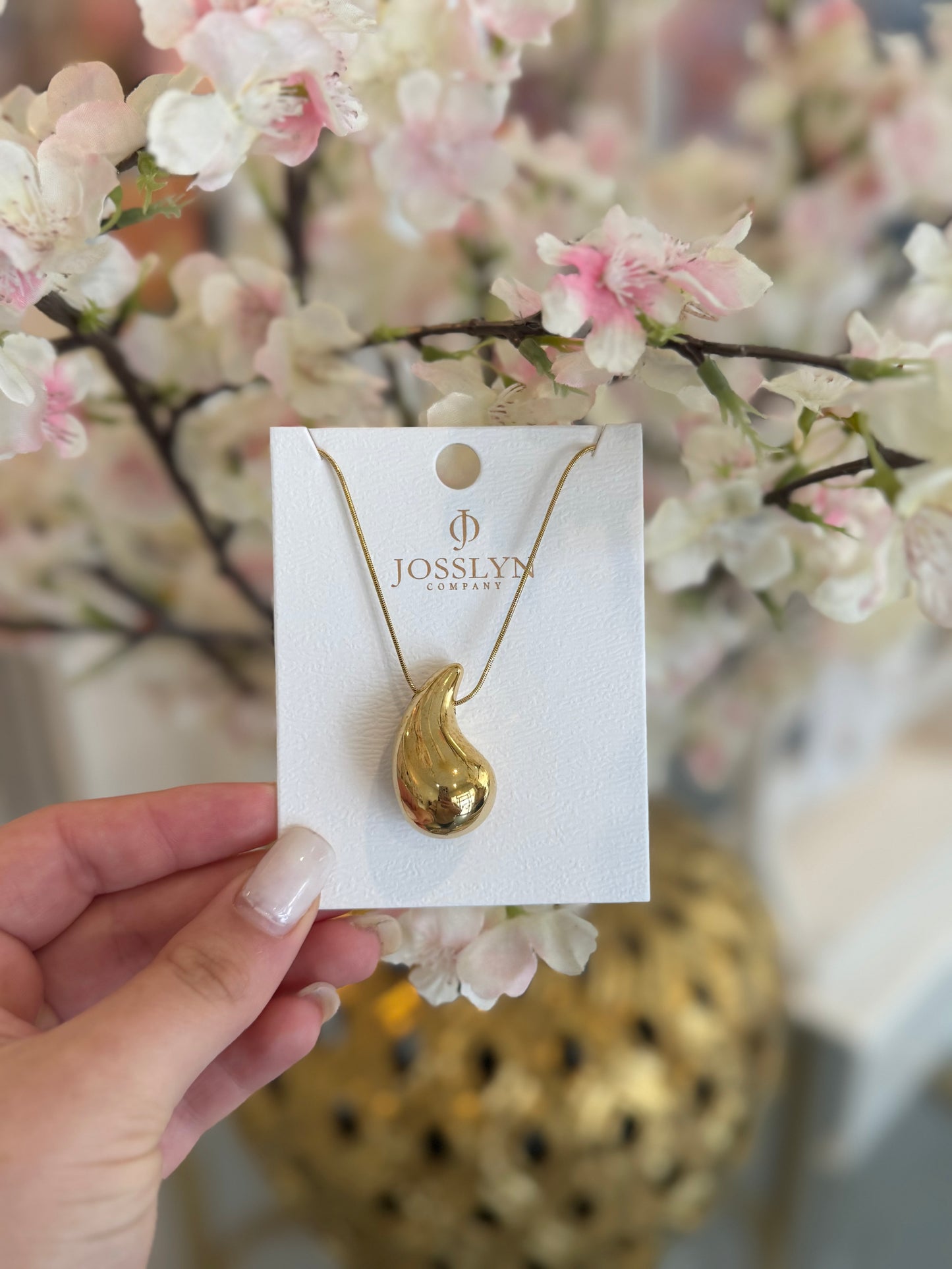 Gold Statement Necklace