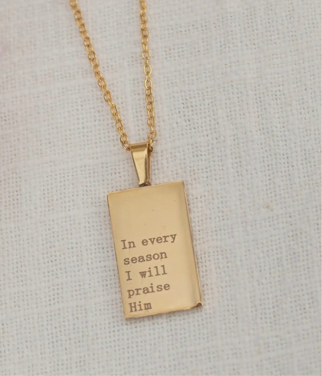 18K Gold In Every Season Necklace