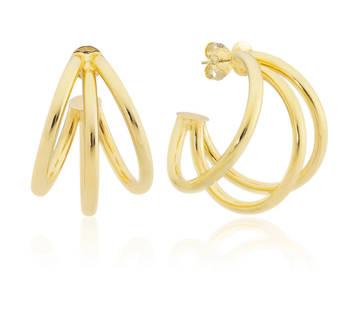 Sheila Fajl - Claire Hoops Gold