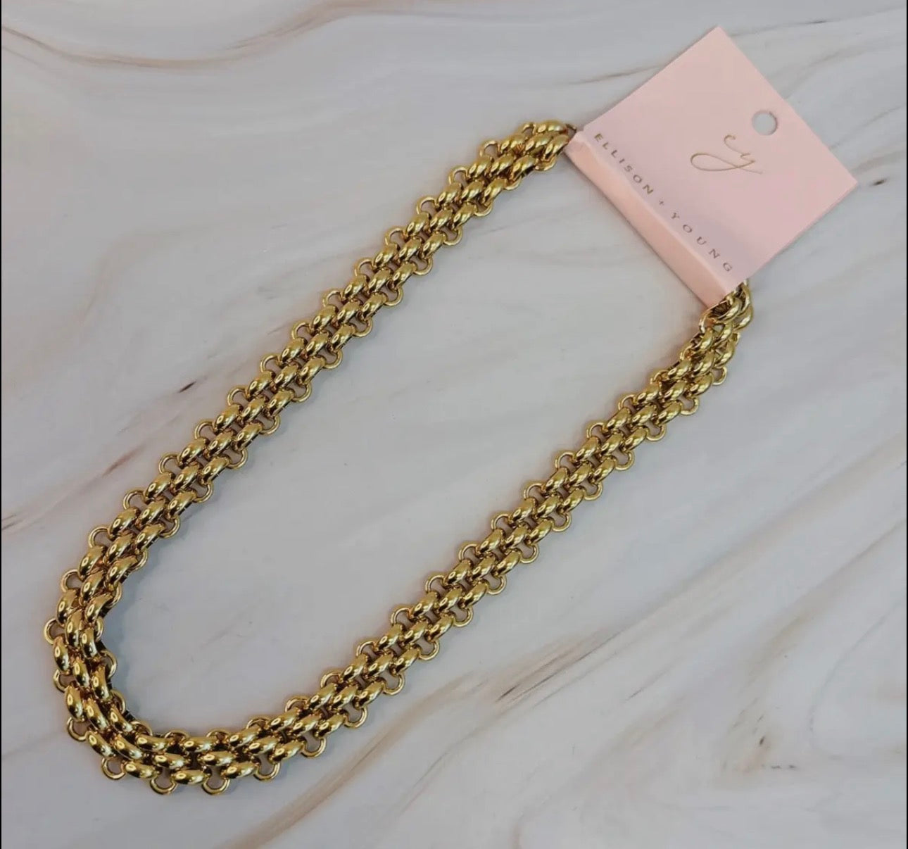 Regal Rope Chain Necklace