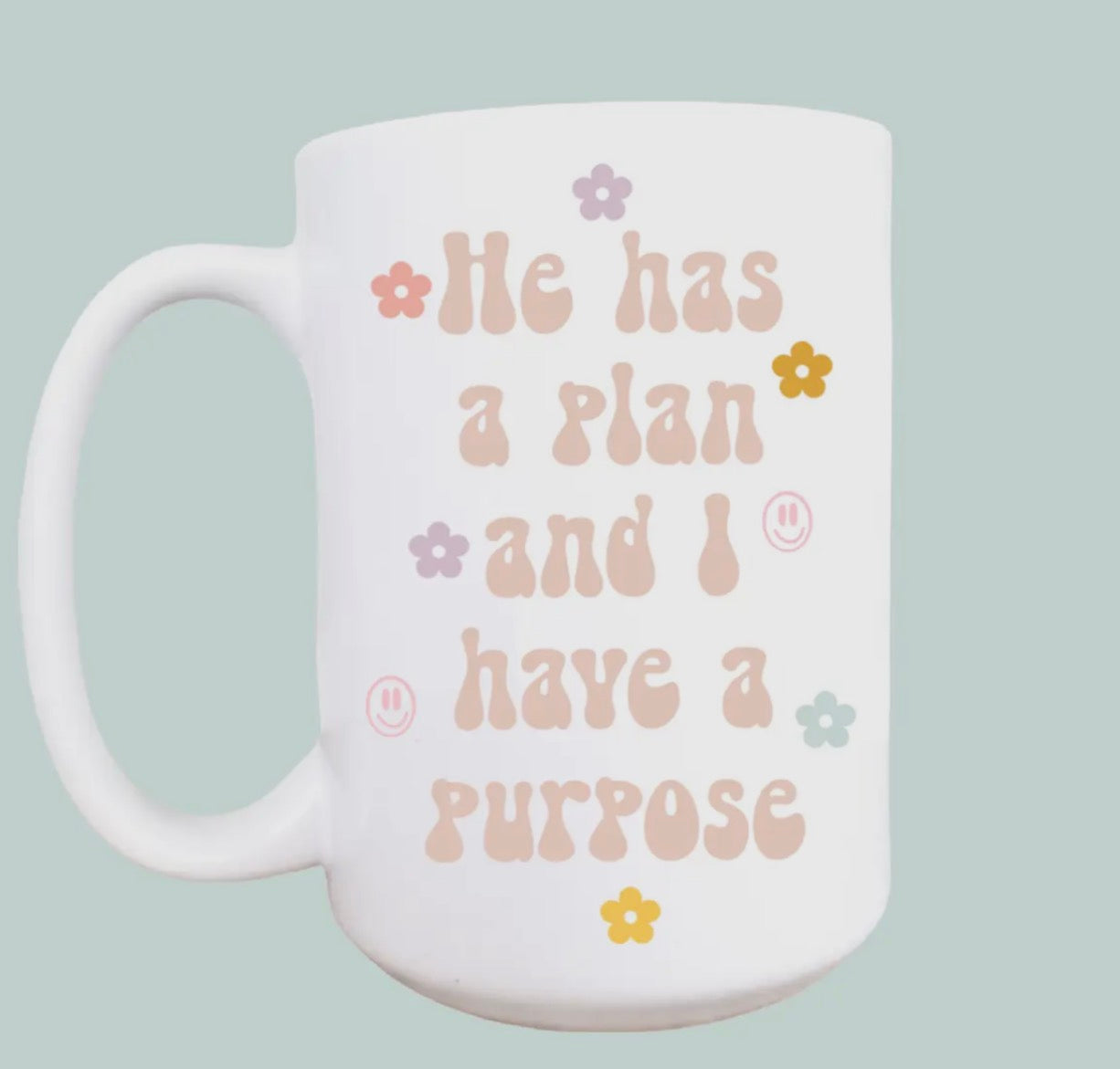 He Has A Plan Coffee Mug