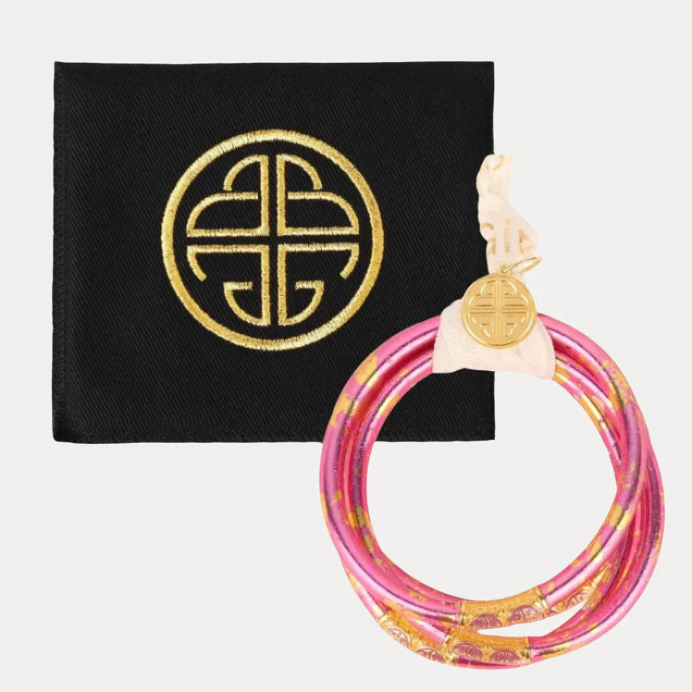 BuDah Girl Bangles - Rose & Gold Koi