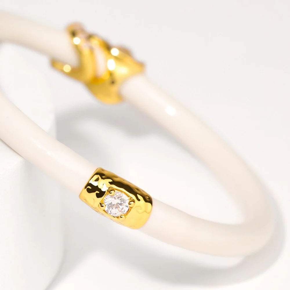 BuDah Girl Bangle - Ivory Fauna Elephant