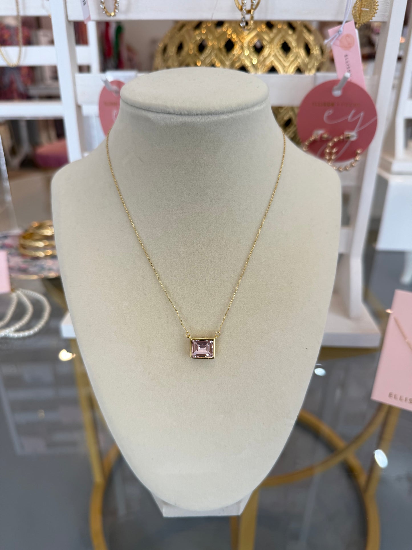 Sweet Square Necklace