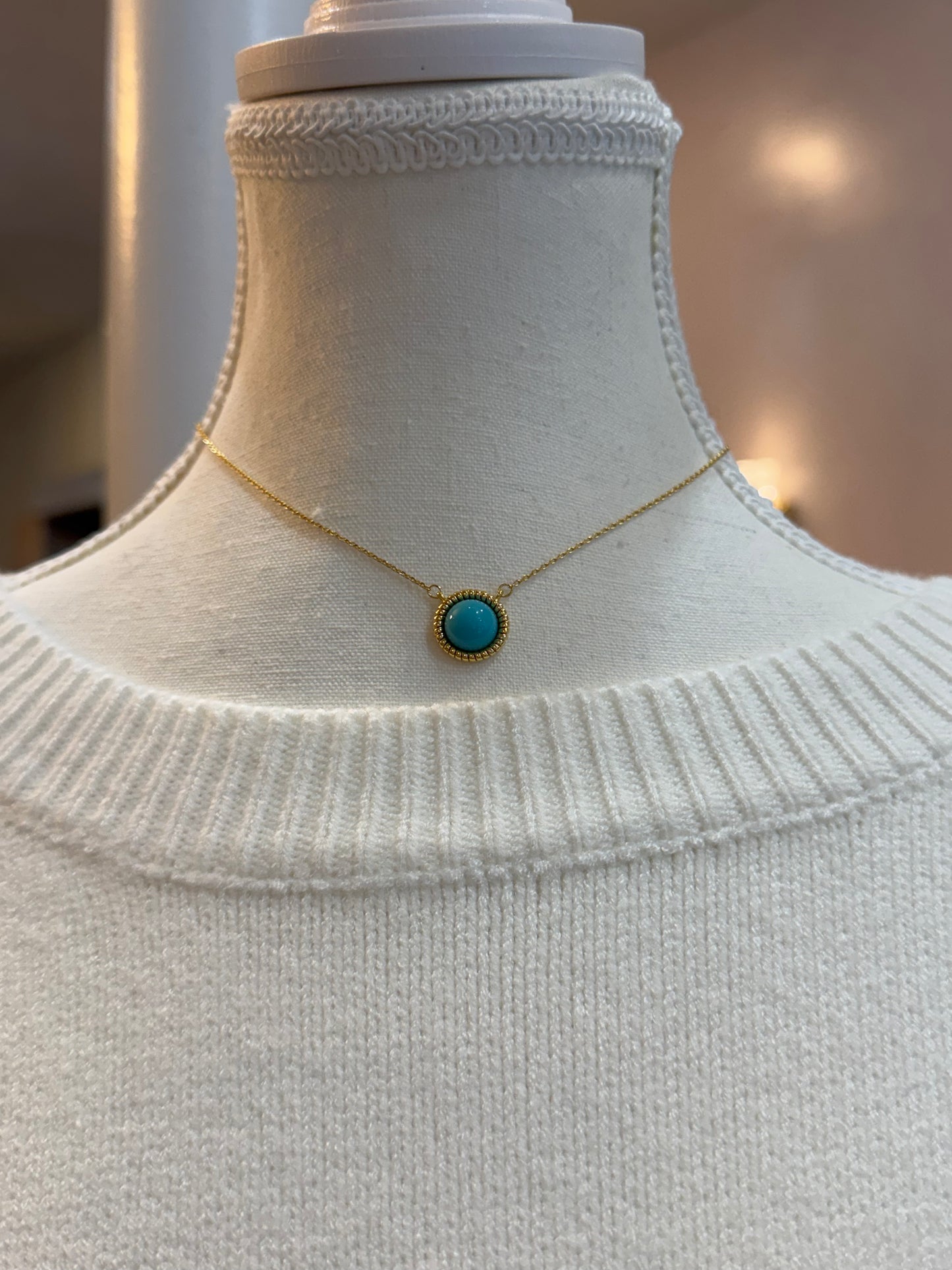 Inner Circle Luxe Turquoise Pendant