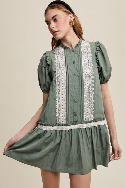 Eucalyptus Lace Dress