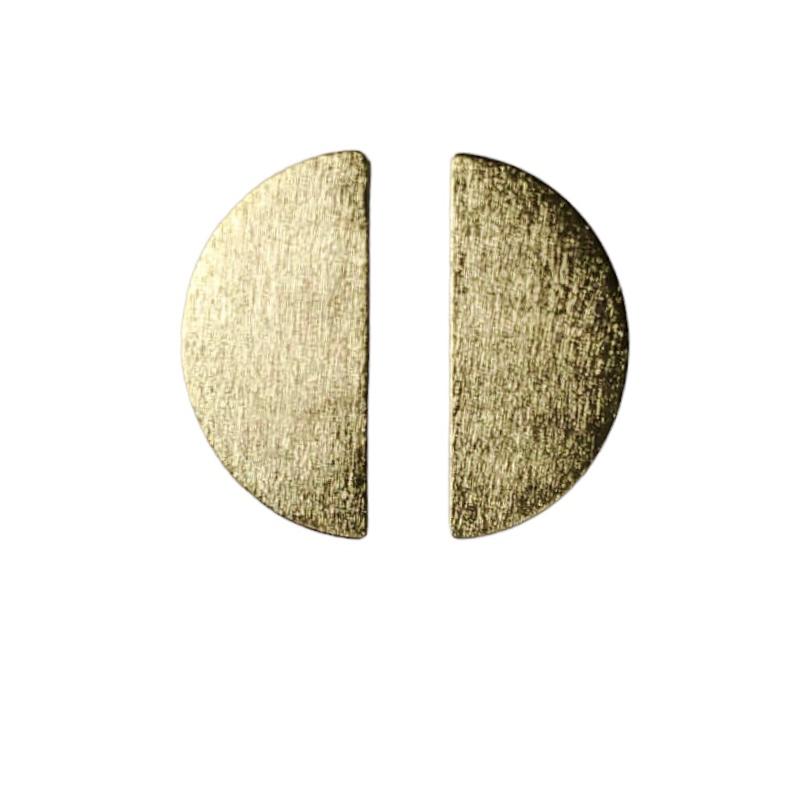 Shelia Fajl Caroline Studs - Brushed Gold