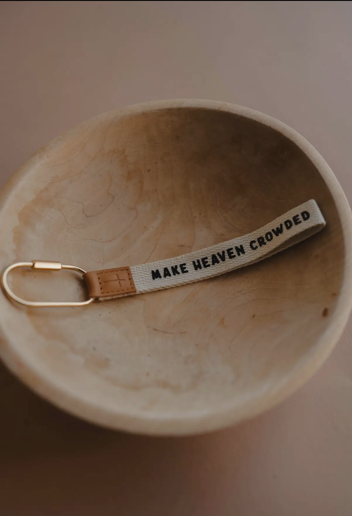 Make Heaven Crowded Keychain