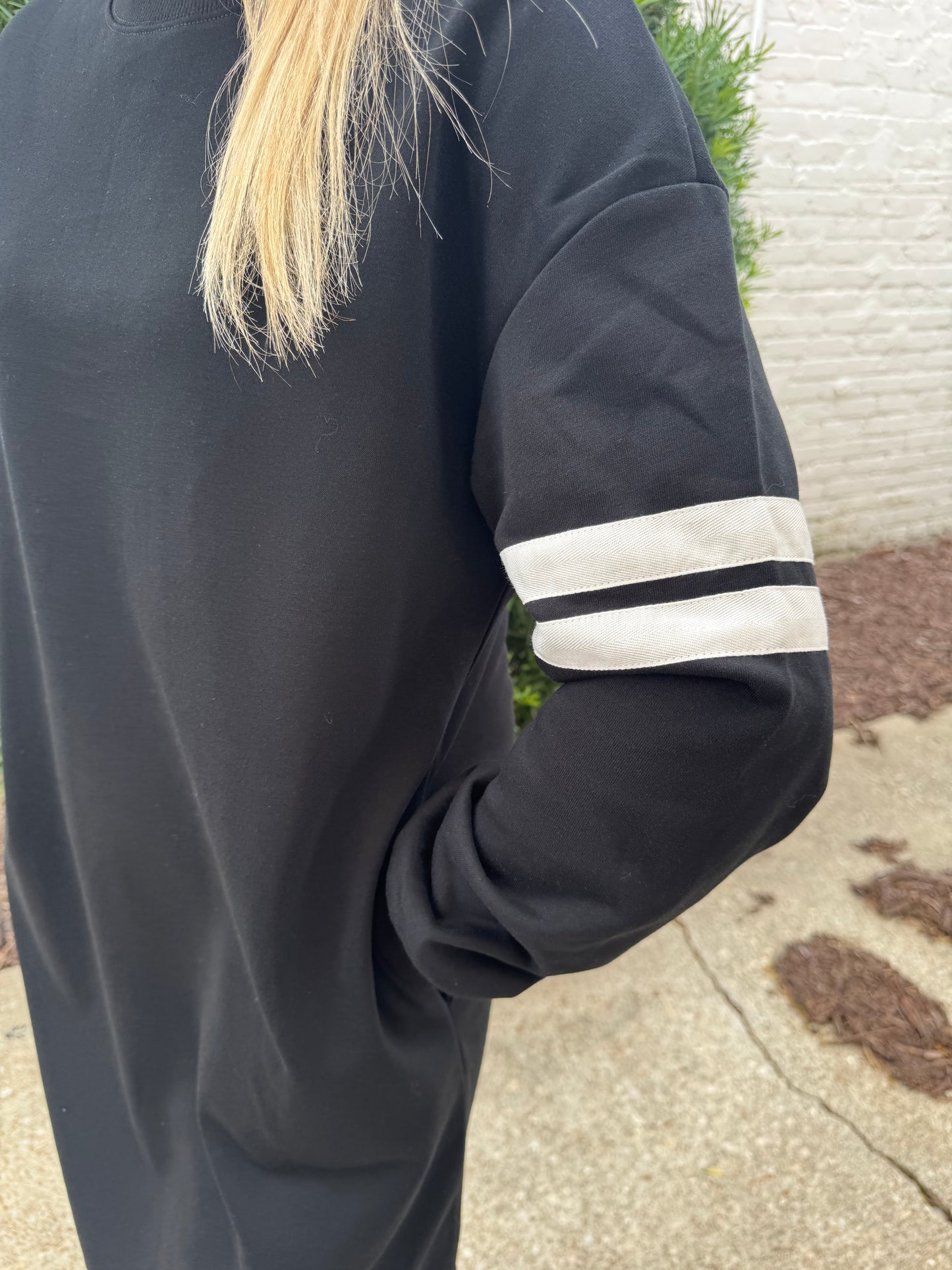 Black Game Day Dress