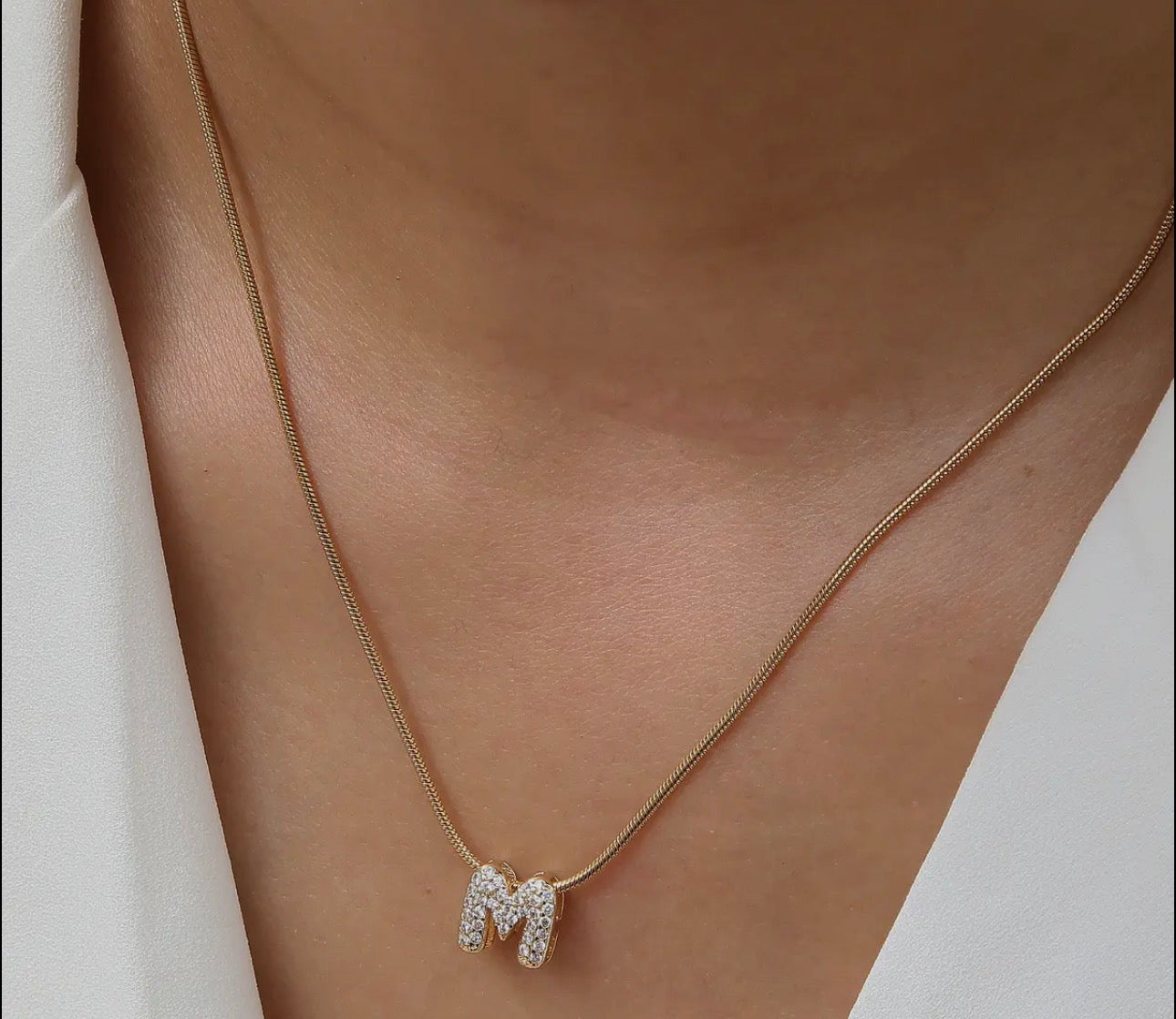 Mini Initial Necklace