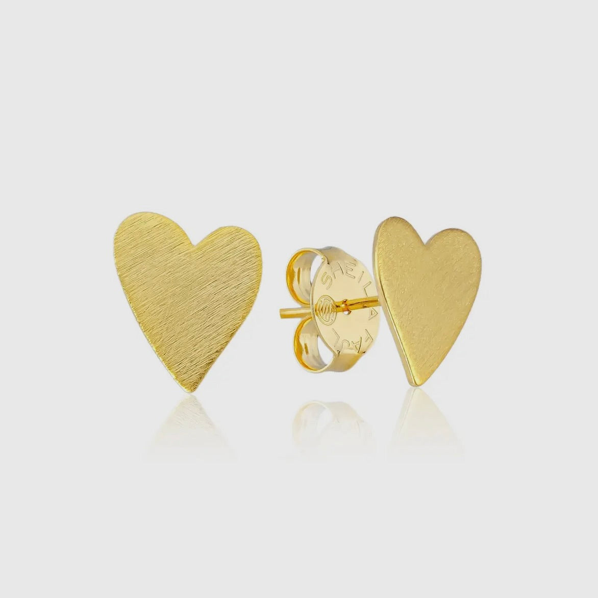 Sheila Fajl - Amores Stud 18k Gold Plated