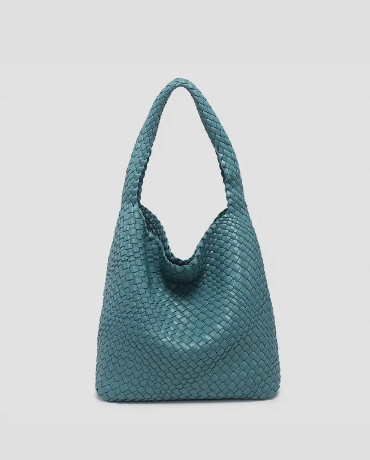 Rachel Woven Slouch Hobo Slate