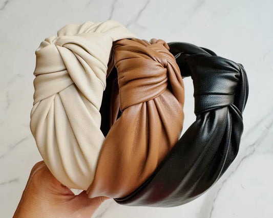 Leather Knot Band