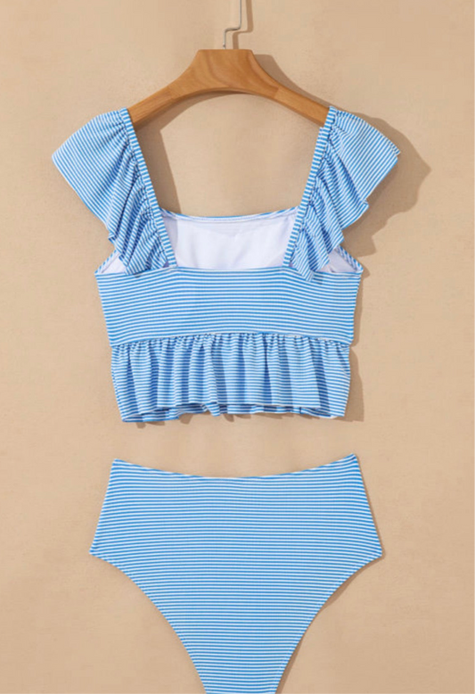 Ruffled Swim Set