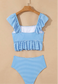 Ruffled Swim Set