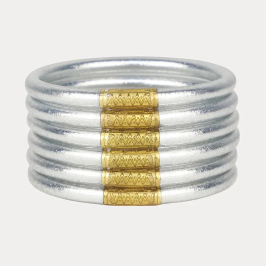 BuDah Girl Bangles - Silver