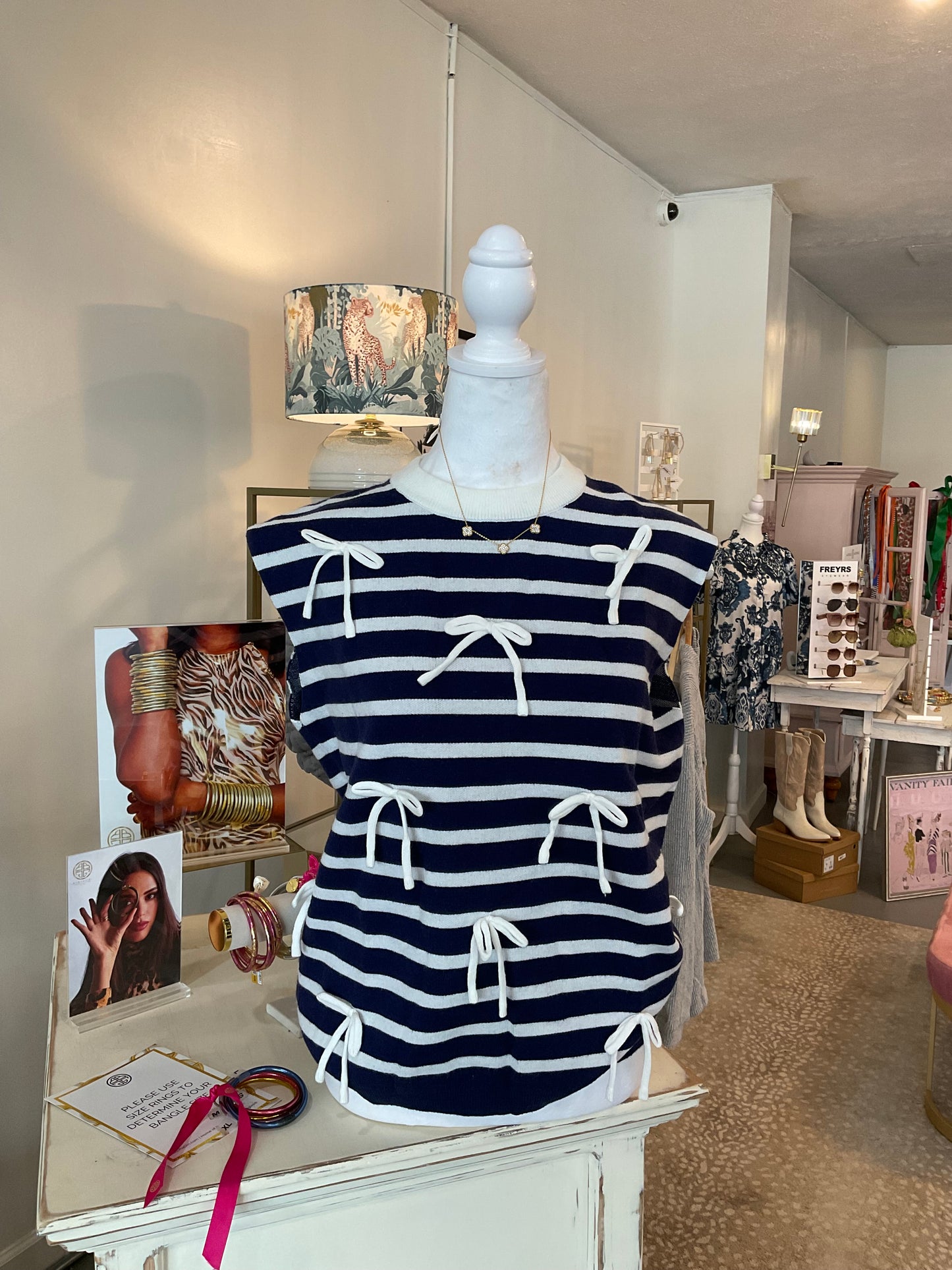 Boat Bow Blouse