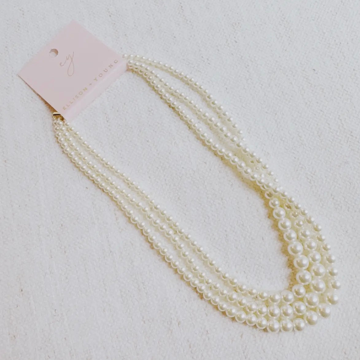 Perfect Pearl Strands Necklace