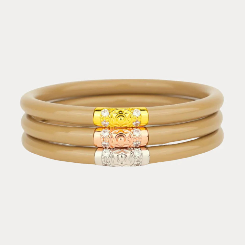 BuDah Girl Bangles - Sand 3 Kings