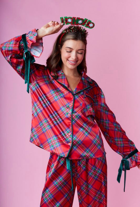 Tartan Pajama Set