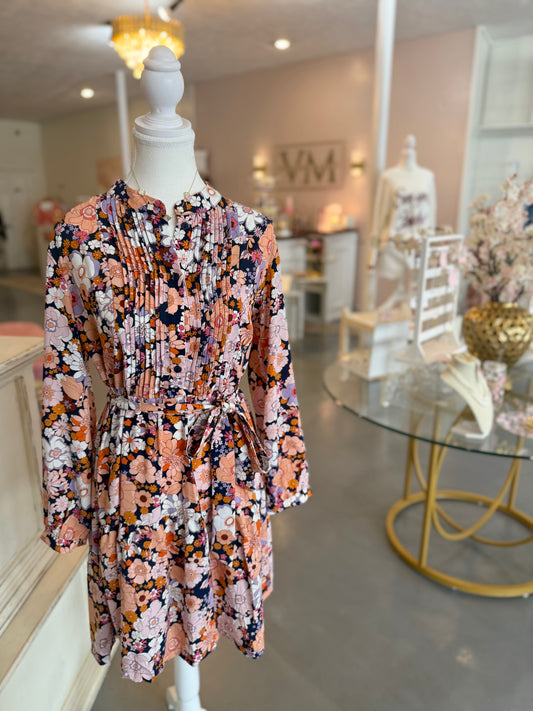 Rustic Floral Dress