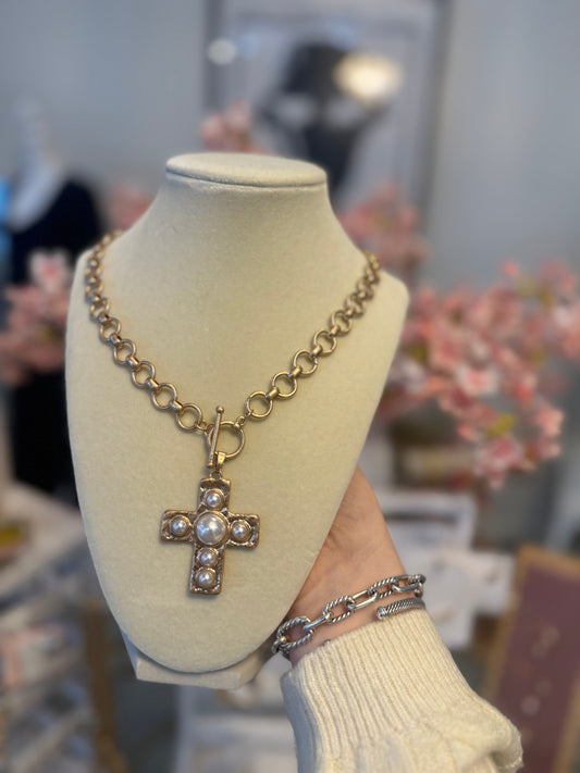 Pearl Altar Necklace