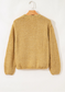 French Beige Lantern Sweater