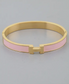 Blush H Cuff Bracelet
