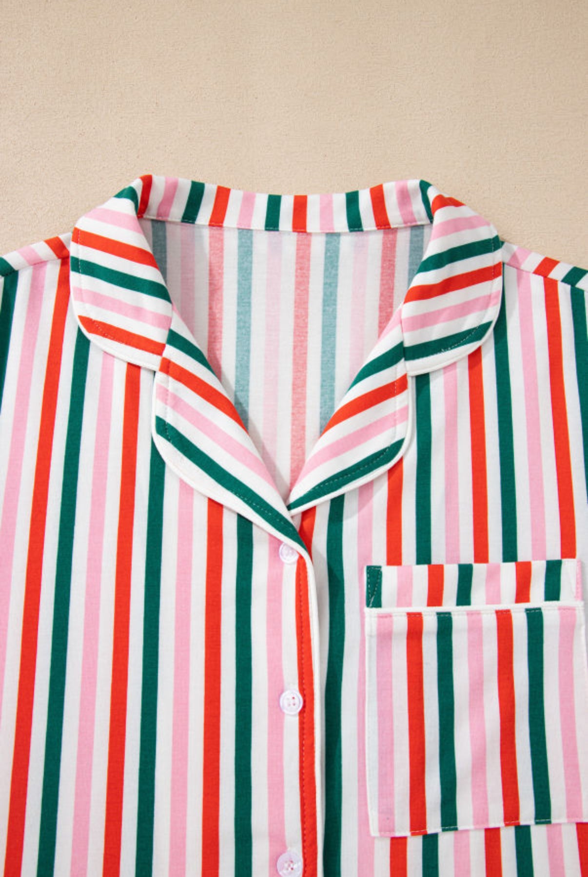 Candy Striped Gown