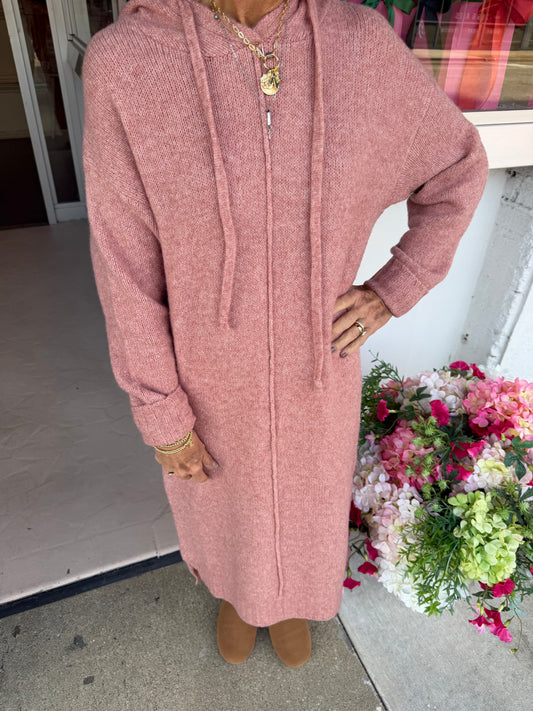 Mauve Sweater Dress