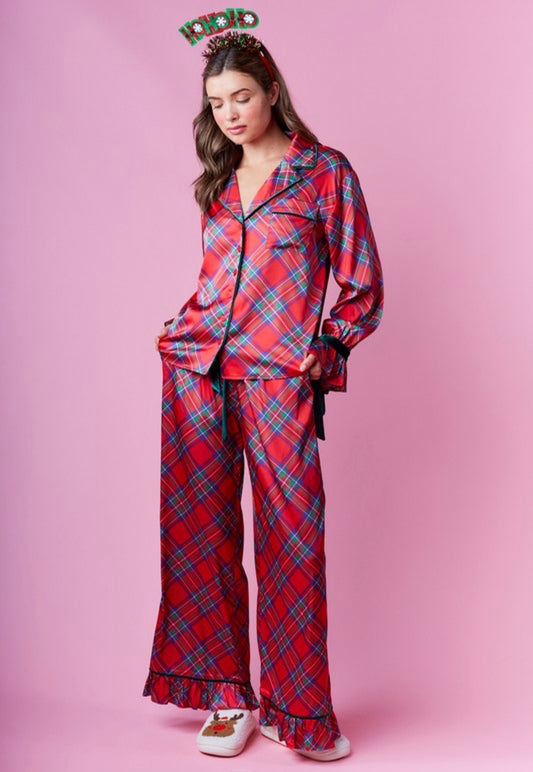 Tartan Pajama Set