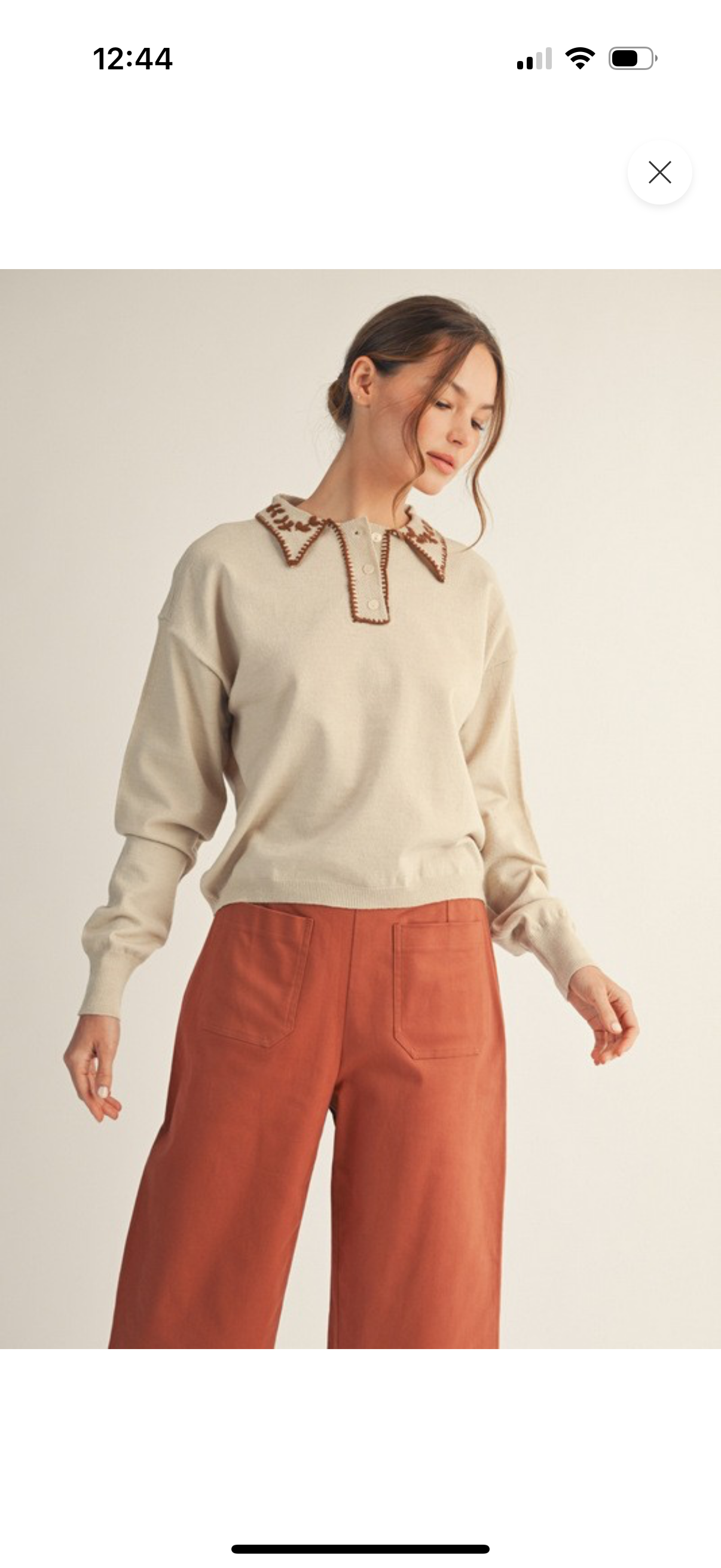 Maggie Polo Sweater