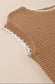 Camel Knit Blouse