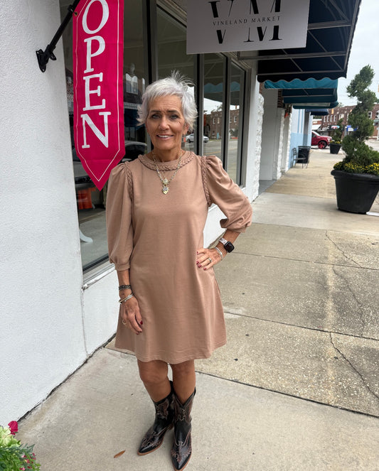 Western Braided Dress