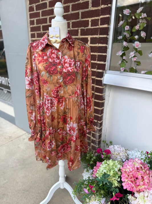 Autumn Rose Dress