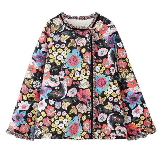 Floral Quilted Jacket