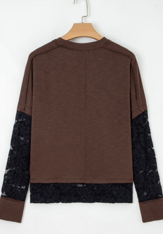 Spooky Lace Top