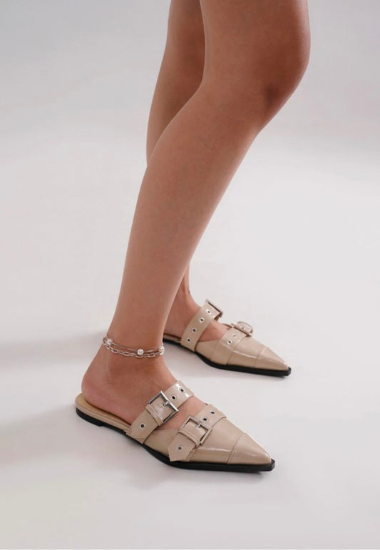 Taupe Mule