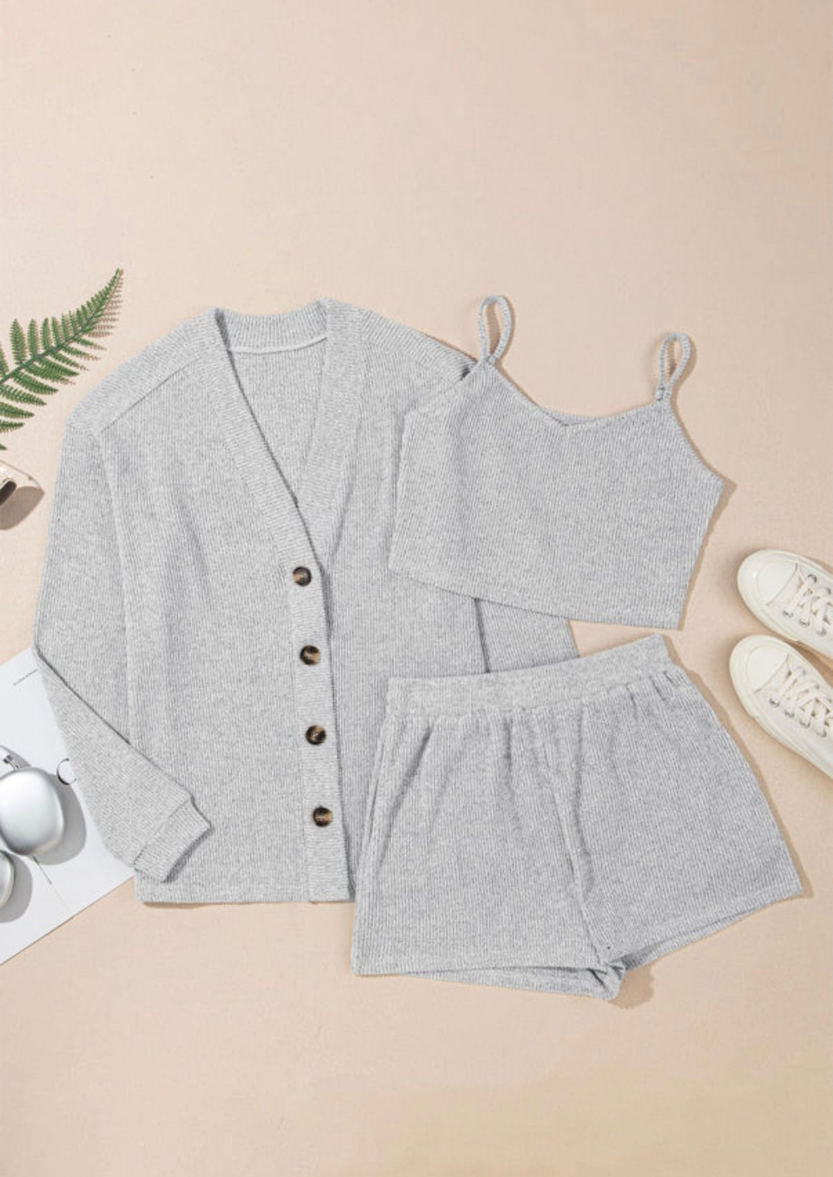 Grey 3 Piece Set