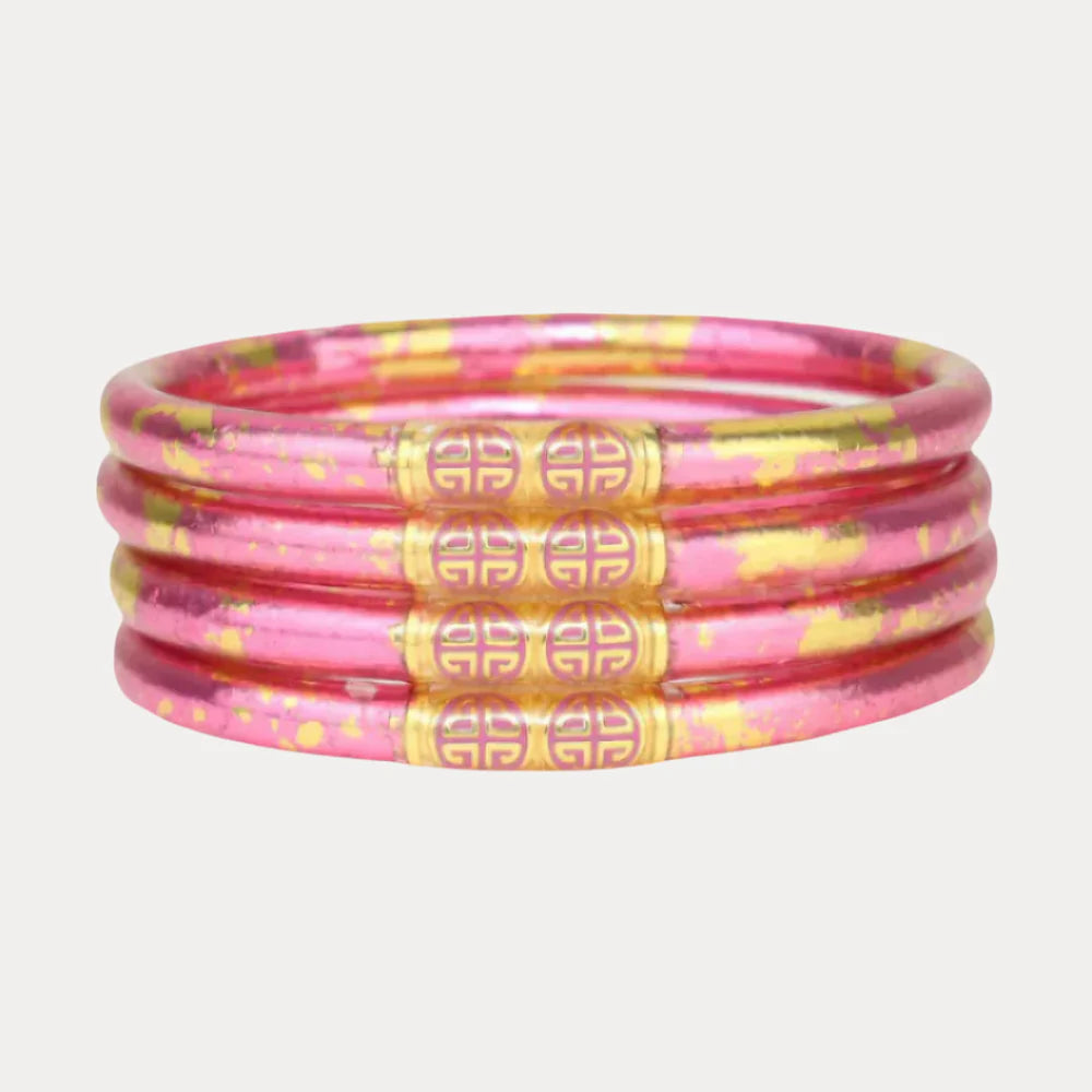 BuDah Girl Bangles - Rose & Gold Koi