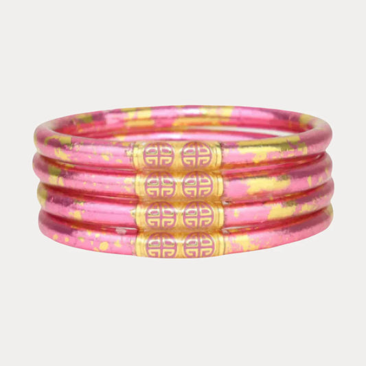 BuDah Girl Bangles - Rose & Gold Koi