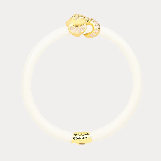 BuDah Girl Bangle - Ivory Fauna Elephant