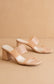 Nude Summer Block Heel