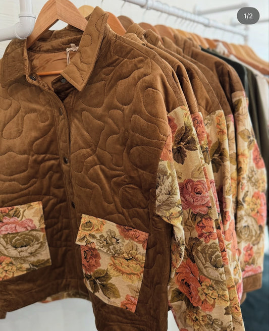Patchwork Floral Jacket