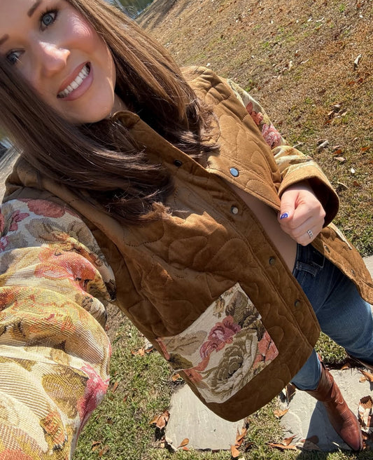 Patchwork Floral Jacket