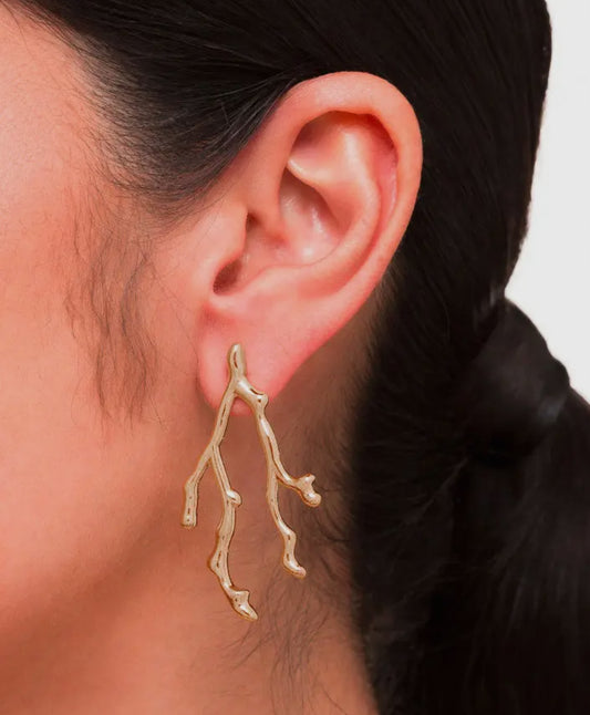 Sheila Fajl - Coral Cascade Shiny Champagne ￼