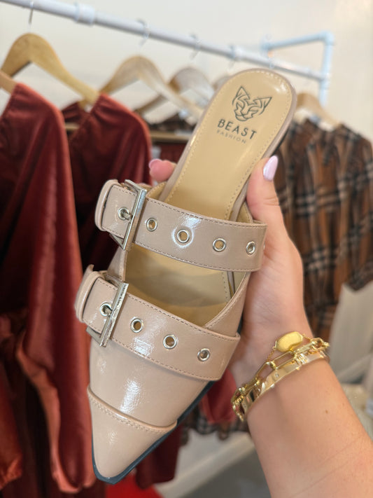 Taupe Mule