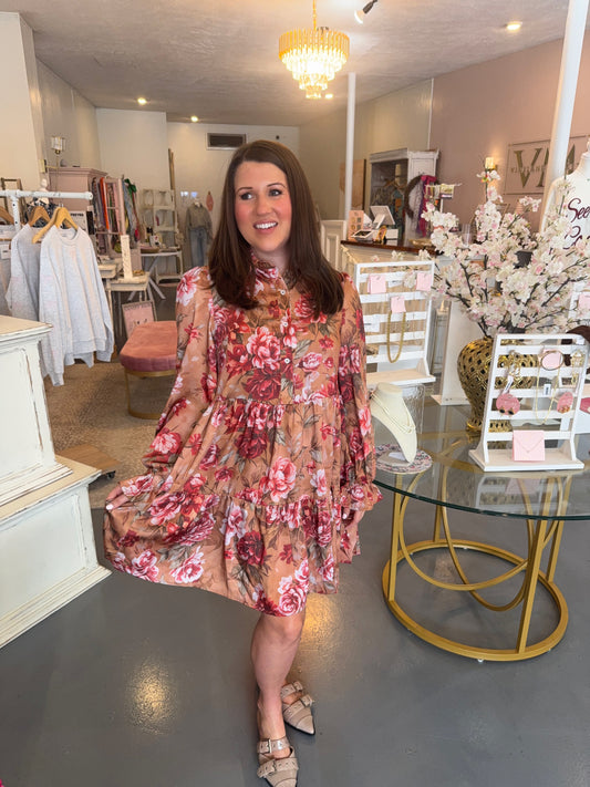 Autumn Rose Dress