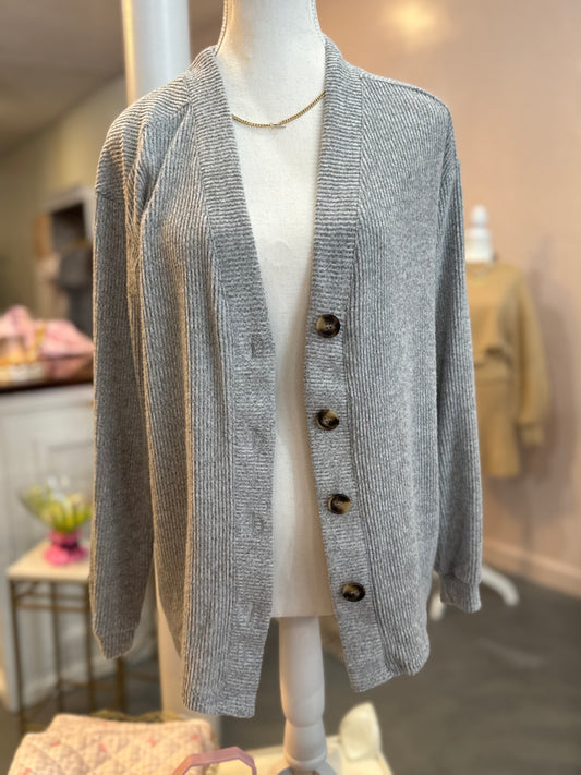 Grey Cardigan